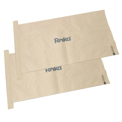 Genähter offener Papiermund Browns Multiwall sackt Grad der Nahrung25kg ein