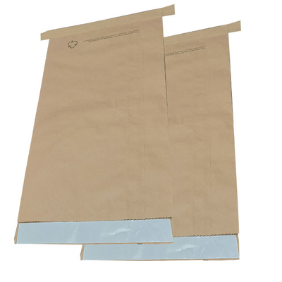 Genähter offener Papiermund Browns Multiwall sackt Grad der Nahrung25kg ein
