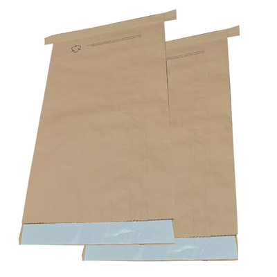 Nahrungsmittelgrad-Brown-Kokosnuss-Papierverpackentasche für Nahrungsmittelmaterial 25kg 20kg