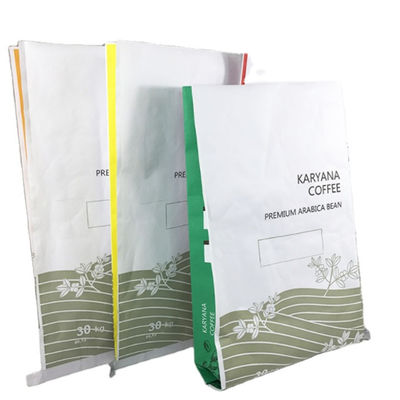25 kg Mehrfachwandpapierbeutel mit feuchtigkeitsbeständiger Beschichtung