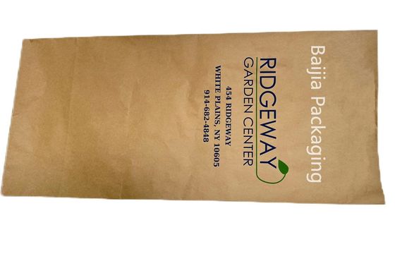 Papierbeutel für Gartenbelag