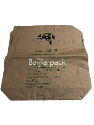 Individuell angepasste Kraft-Papierbeutel für nachhaltige Verpackungen