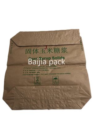 Individuell angepasste Kraft-Papierbeutel für nachhaltige Verpackungen