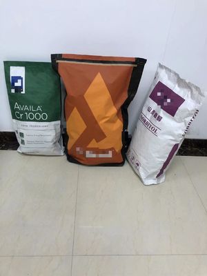 Flexo-Druckmethode 25 kg Zickboden Papiersäcke Akzeptieren Sie individuelle Kapazität