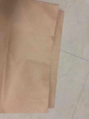 Zusammengesetzt genähte Papiertaschen mit offenem Mund