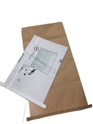 Umweltschonend genähte Papiertüten mit offenem Mund