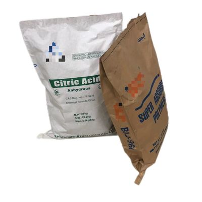 Umweltschonende, genähte, offene Mund-Multiwall-Papiertaschen für den individuellen Gebrauch