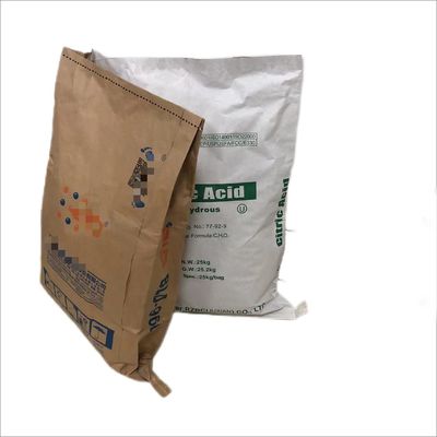 25 kg Kraftpapierbeutel mit mehreren Wänden Nähwasserdicht