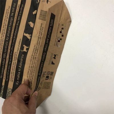 Schwere Mehrwandpapiertütenverpackung speziell für Haustiermüll