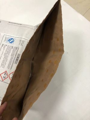 25 kg Mehrwandpapiertaschen Quadratischer Boden Offener Mund für chemische Verpackungen