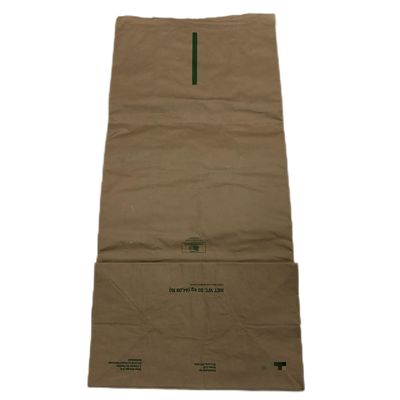 Customized Pinch Bottom Papiertüten für Lebensmittelzusatzstoffe Hitze versiegelt und mit trapezförmigen Mund