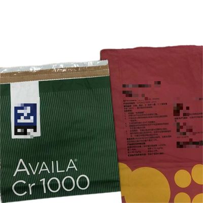 Weiße oder braune Wärmeversiegelte Papierbeutel