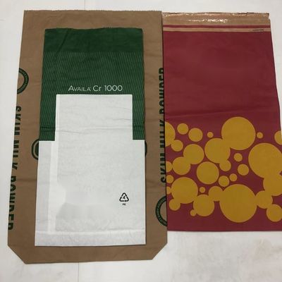 Mehrschichtpapiertaschen für den Einzelverkauf 2 Schichtpapiertaschen 3 Schichtpapiertaschen