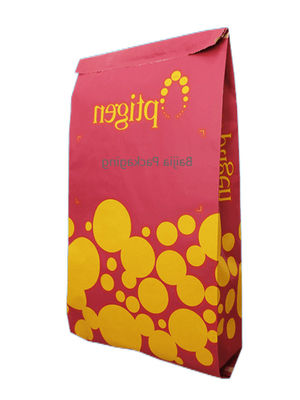 Customized Dimension Multiwall Kraft Paper Bags with PE Liner for Powder and Granular Material Packaging