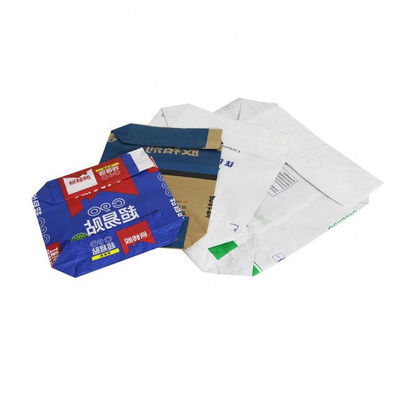 2 Schicht 3 Schicht Kraftpapierventilsäcke mit Kunststoff Innen für die Verpackung Zement Putty Chemische Pulver Halter 20kg 25kg 50kg