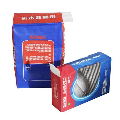 2 Schicht 3 Schicht Kraftpapierventilsäcke mit Kunststoff Innen für die Verpackung Zement Putty Chemische Pulver Halter 20kg 25kg 50kg