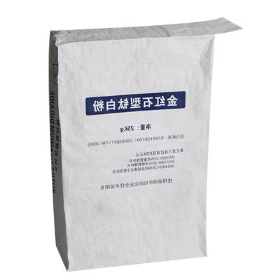 Ventile Papiertüten für die schnelle und genaue Befüllung von Zement Putty Baumaterialien Chemikalien Lebensmittel