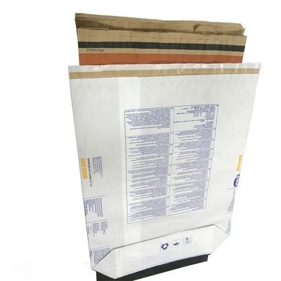 Customized Multiwall Kraft Paper Bags with two three Layers and High Quality Raw Material