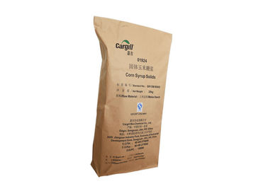 2 Schicht 3 Schichten 25kg siegelte Papiertüte-einfache Kraftpapier-Mehl-Paket-Tasche heiß