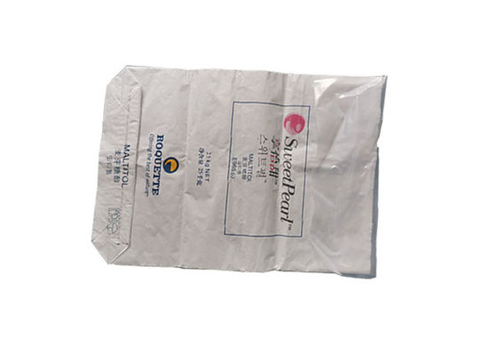 Kundenspezifische flache untere 15 Kilogramm-Kraftpapier-Verpackentasche für Mehl-Reis