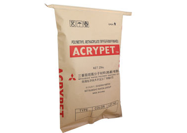 Industrielles Multiwall-Papier schmeißt feuchtigkeitsfeste Nahrungsmitteltaschen des Kraftpapier-60g-120g/M2 raus