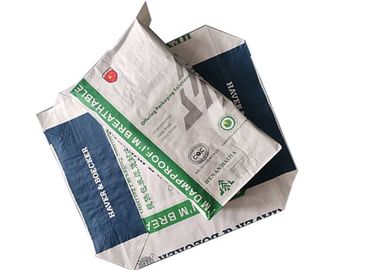 Kundengebundener Entwurf klebte Ventil Multiwall-Papiertüte-Wand-Kitt-Pulver 60g-120g/M2