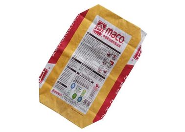 Kundenspezifischer Zement-Ventil-Sack geklebte Ventil Multiwall-Papiertüten Hochleistungs-40kg