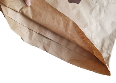 Hygiene-schmeißt Verpackung genähtes offenes Mund Multiwall-Papiertüten Multiwall-Papier geruchloses raus