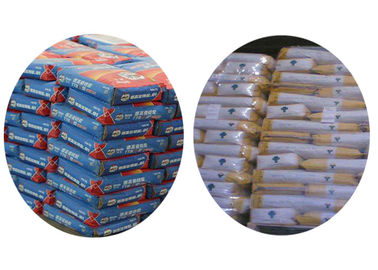 Zusammengesetztes geklebtes Plastikventil sackt drei Film-Baumaterial-das Verpacken des Papier-eins ein