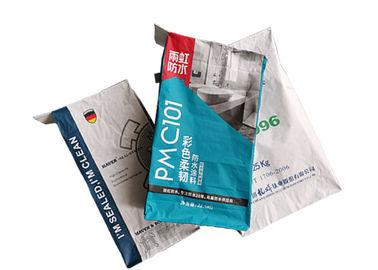 Großer leerer weißer Kraftpapier-Papiertüte-Wasser-Beweis-chemisches Material-Pulver-Verpacken
