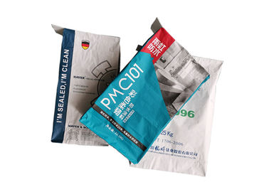 Quadratisches unteres multi Wand-Papier schmeißt Pulver-Verpacken 20kg 25kg das materielle chemische Nahrungsmittelraus