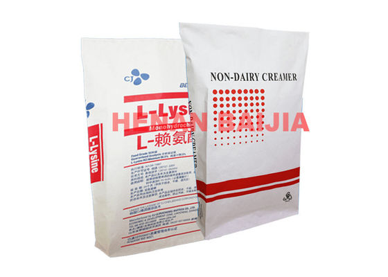 Die industriellen multi genähten Wand-Papier-Säcke öffnen Mund-Taschen biologisch abbaubaren GMP-Standard