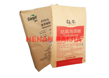 Blankopapier-Brown-Kraftpapier-Taschen-mehrschichtige Papiertüten 60g-120g/M2 haltbar