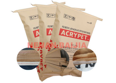 Industrieller perforierter genähter offener Mund Multiwall-Papiertüten Flexo-Druck 60g - 120g/M2