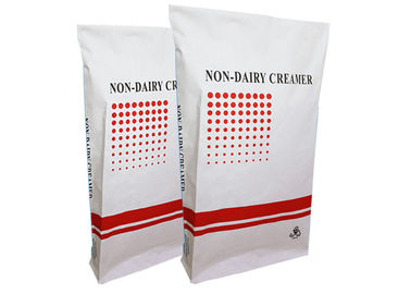 Starkes Zuckerprotein-Pulver-Verpacken der Kapazitäts-Klemmunterseiten-Papiertüte-10kg 20kg 25kg