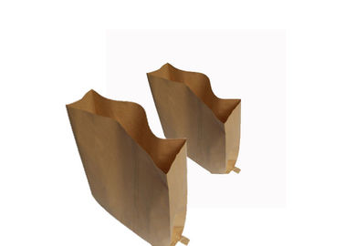 Papiertüte-Kaffee-Paket-Browns Nahrungsmittelgrad Multiwall Kraftpapier weiße Farbe mit Tülle
