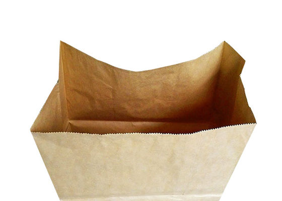 Offene Papier-Rasen-und Rasen-Papiertüten des Mund-300x400x900mm Abfall Multiwall Kraftpapier