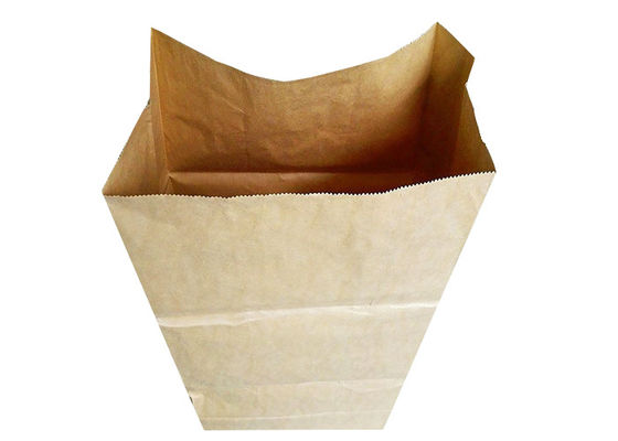 Offene Papier-Rasen-und Rasen-Papiertüten des Mund-300x400x900mm Abfall Multiwall Kraftpapier