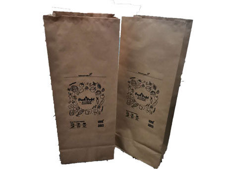 30 Gl 120gsm 10kg klebten Ventil Multiwall-Rasen-Papiertüten