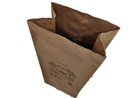 Hochleistungsrasen und Blätter treiben überschüssige Rasen-Papiertüten des großen Garten-25kg