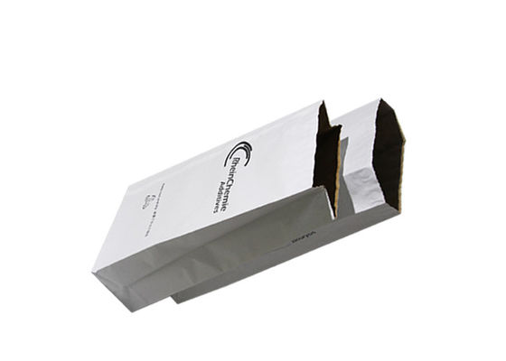 Untere 120g biologisch abbaubare Kraftpapier Papiertüten des Quadrat-für Verpackenmaisstärke