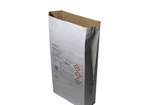 Wasserdichter Flexo-Druck Papiertüten H70mm Multiwall Kraftpapier