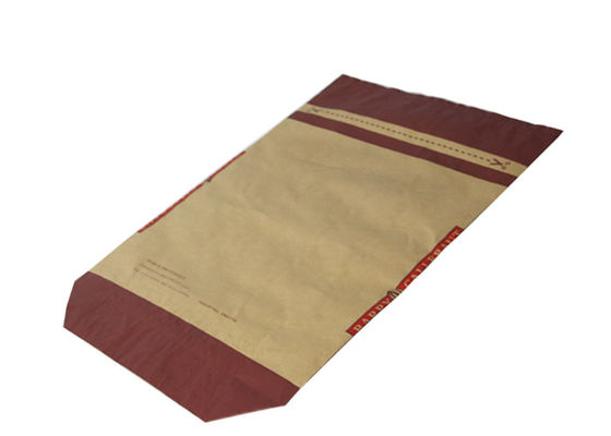 Wiederverwendbare Quadrat untere Papiertüte-Antibeleg-Oberflächen-Behandlung Multiwall Kraftpapier