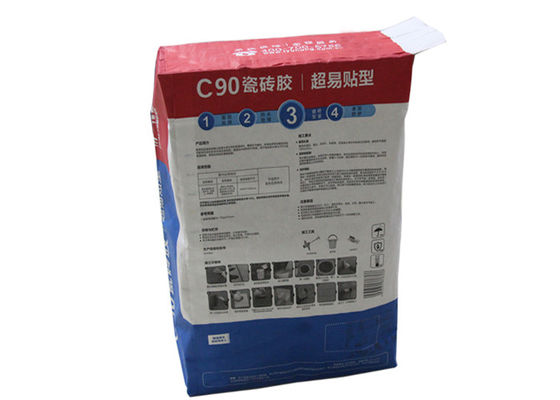 große Multiwall Kraftpapier Papiertüten 25kg für das Verpacken des chemischen Materials
