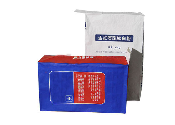 1-4 Schicht-Kraftpapier-Ventil-Tasche 60g-120g/m2
