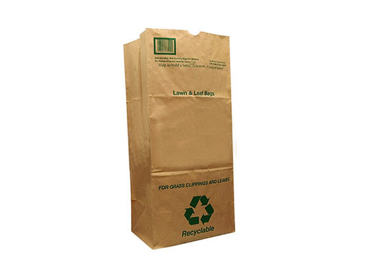 Freundliche 20 Mikrometer Eco Papierküchen-Abfall-Taschen-Müllabfuhr-Kraftpapier-Tasche