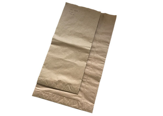 Sondergröße aufbereitete Kraftpapier-Papiertüten 20kg 25kg klebten Multiwall-Papiertüten