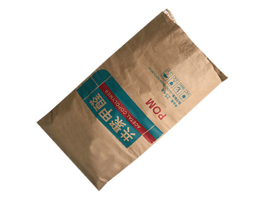 7 Druckpapiertüten feuchtigkeitsfestes leichtöffnendes 65g-130g/M2 farbe-Multiwall Kraftpapier