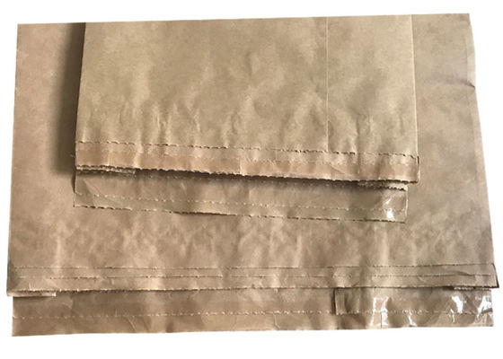 Ganz offene heiß versiegelte Papiertüten Multiwall Kraftpapier für Stärke-Mehl PET Film