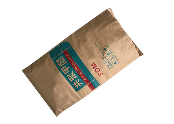 Zufuhr-Stärke 25kg 50kg siegelte Papiertüte-trapezoiden offenen Mund heiß